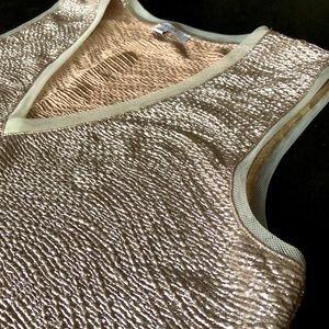 Reiss metallic top M